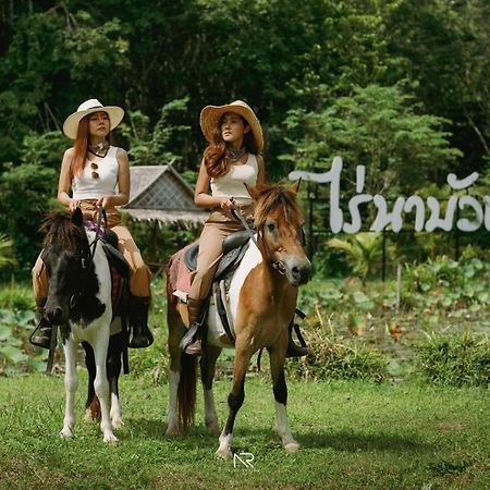 Ban Na No ไร่นาบัวหลวง คาเฟ่ & ฟาร์มสเตย์ Raina Bualuang Cafe & Farm Stay מראה חיצוני תמונה