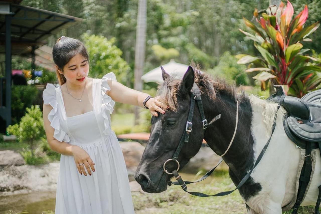 Ban Na No ไร่นาบัวหลวง คาเฟ่ & ฟาร์มสเตย์ Raina Bualuang Cafe & Farm Stay מראה חיצוני תמונה